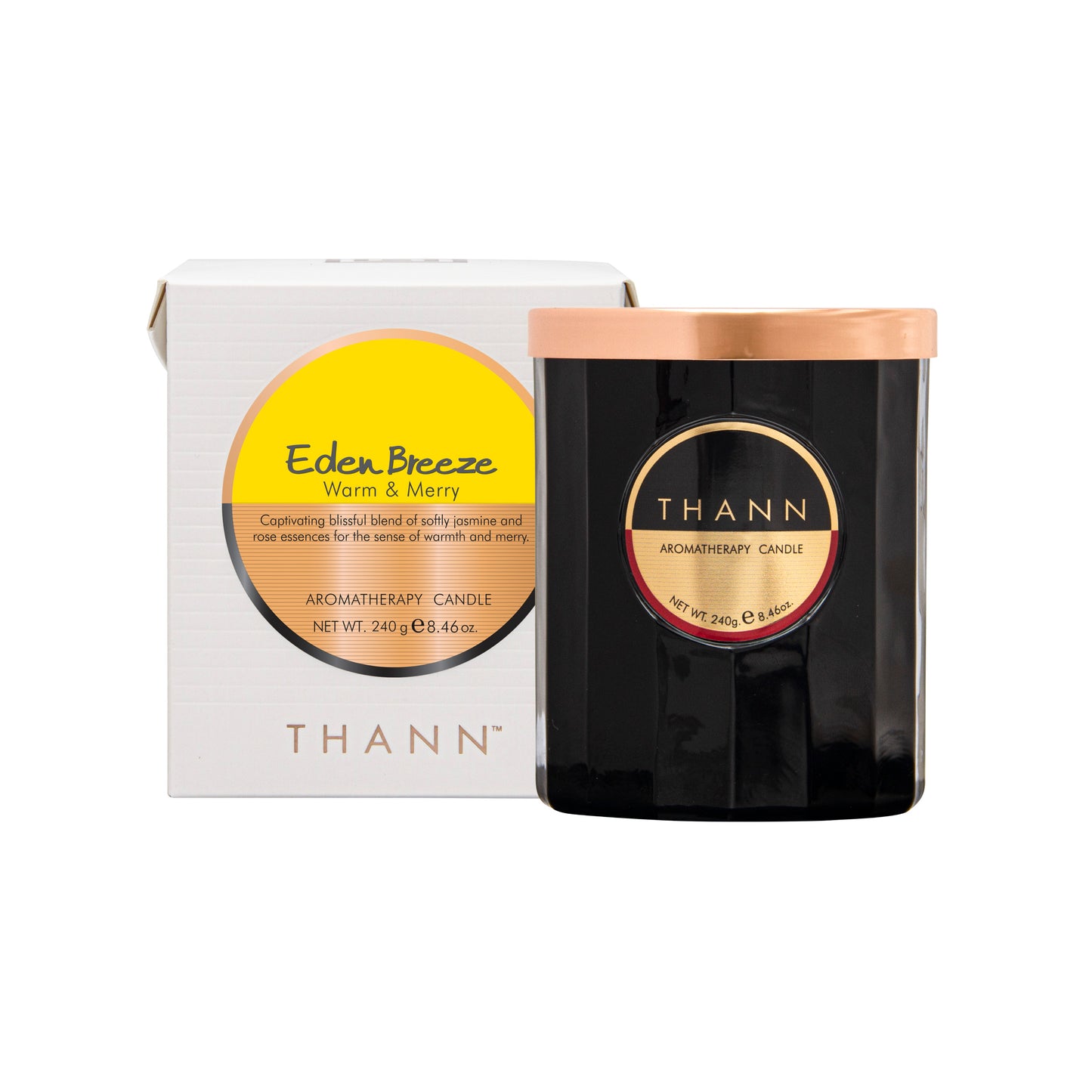 Eden Breeze Luxury Aromatherapy Candle 240gr