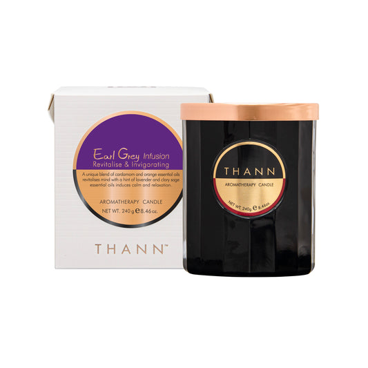 Earl Grey Infusion Luxury Aromatherapy Candle 240gr